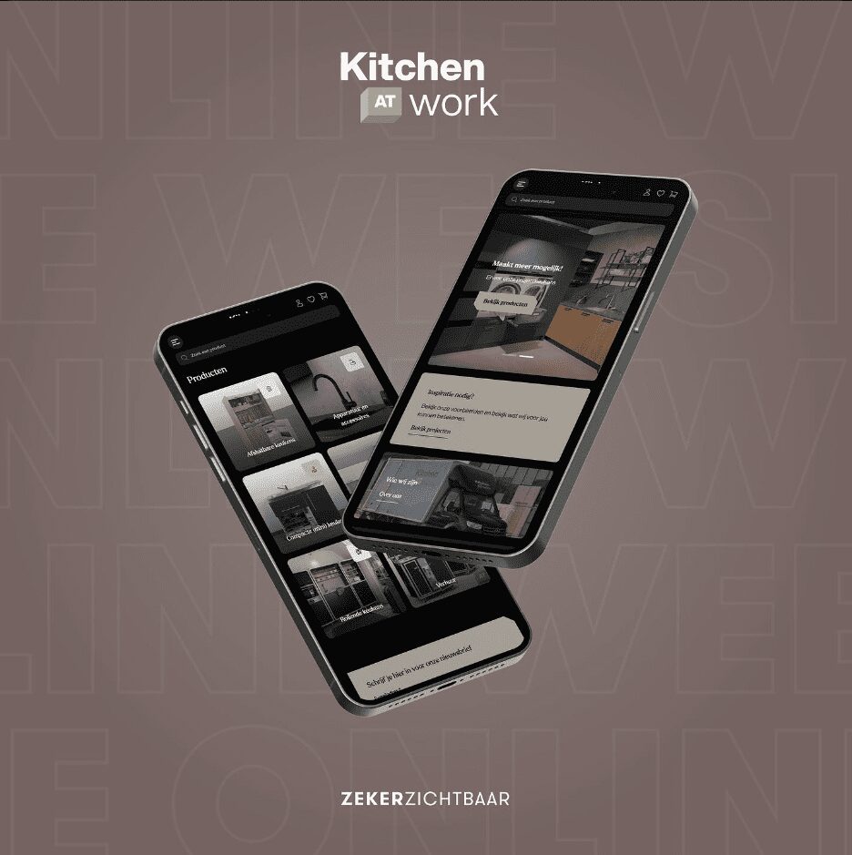 Launch website van Kitchen at Work.