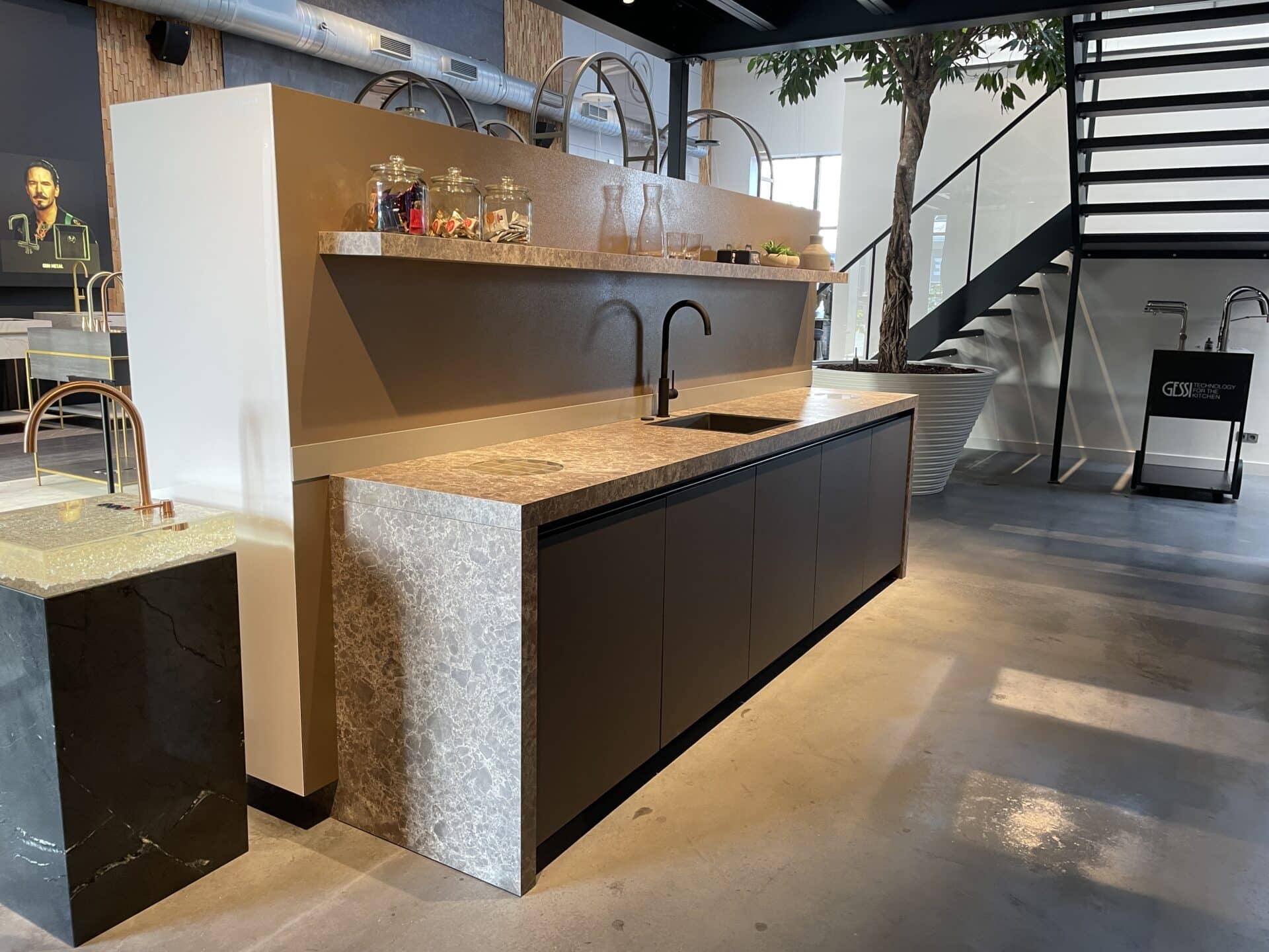 Keuken voor showroom